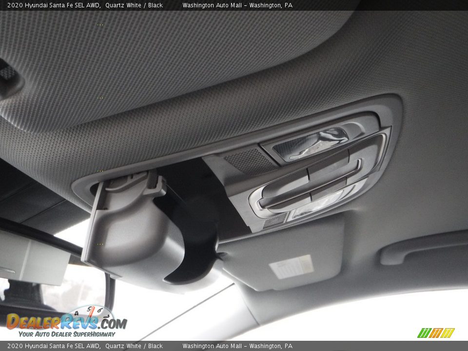 2020 Hyundai Santa Fe SEL AWD Quartz White / Black Photo #19