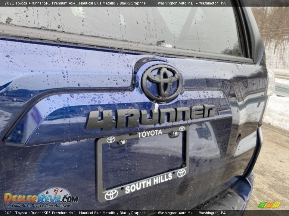 2021 Toyota 4Runner SR5 Premium 4x4 Nautical Blue Metallic / Black/Graphite Photo #24