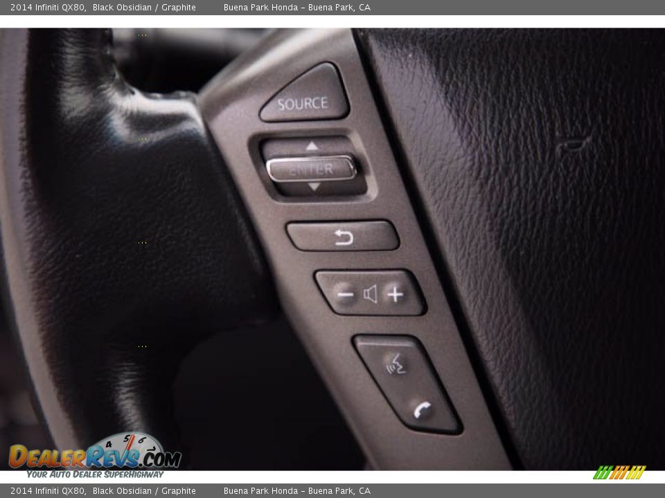 2014 Infiniti QX80  Steering Wheel Photo #14