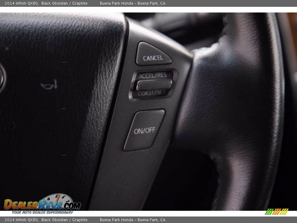 2014 Infiniti QX80  Steering Wheel Photo #15