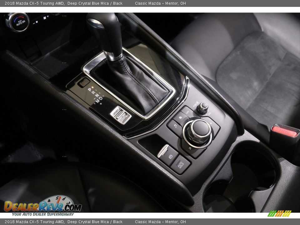 2018 Mazda CX-5 Touring AWD Deep Crystal Blue Mica / Black Photo #15
