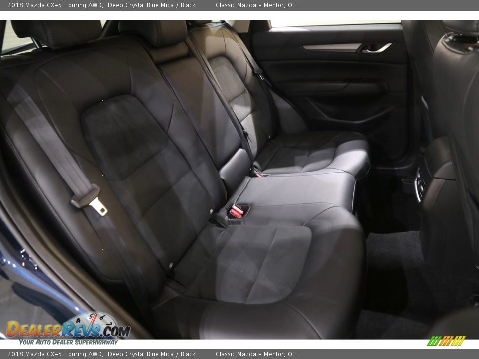2018 Mazda CX-5 Touring AWD Deep Crystal Blue Mica / Black Photo #17
