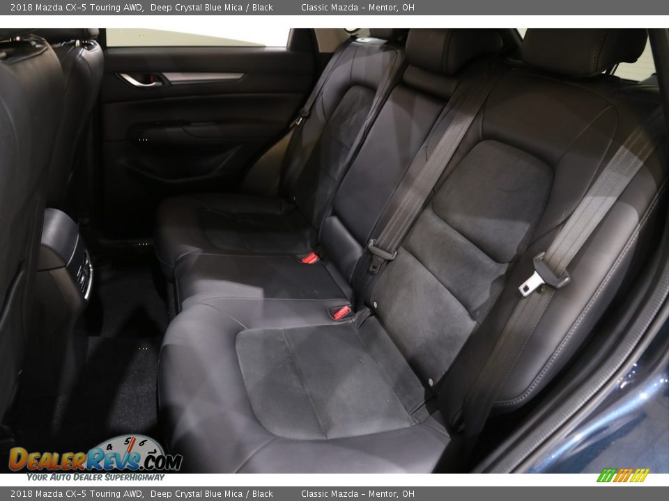 2018 Mazda CX-5 Touring AWD Deep Crystal Blue Mica / Black Photo #18