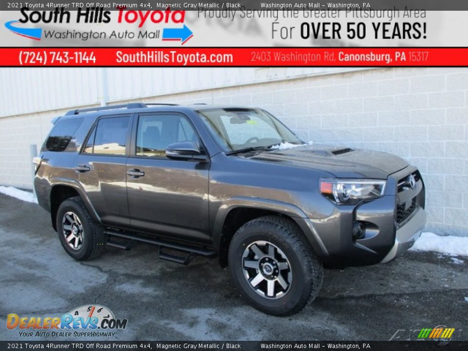 2021 Toyota 4Runner TRD Off Road Premium 4x4 Magnetic Gray Metallic / Black Photo #1