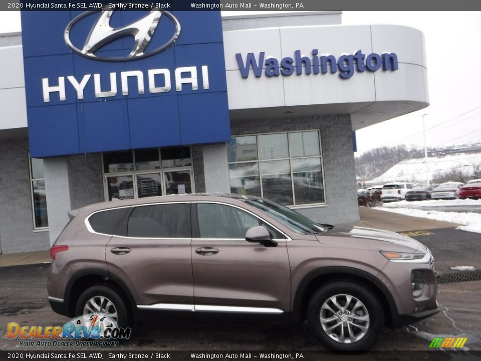 2020 Hyundai Santa Fe SEL AWD Earthy Bronze / Black Photo #2