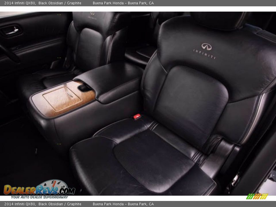 Rear Seat of 2014 Infiniti QX80  Photo #21
