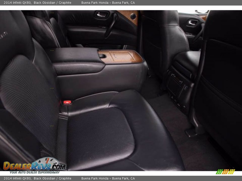 Rear Seat of 2014 Infiniti QX80  Photo #24