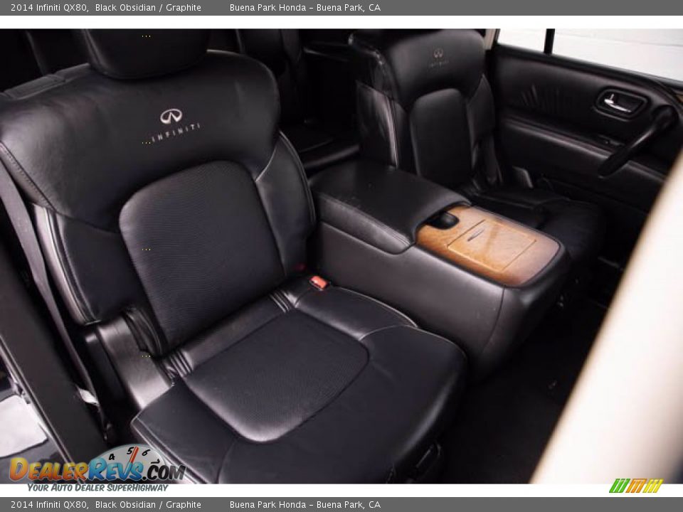 Rear Seat of 2014 Infiniti QX80  Photo #25