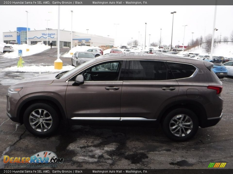 2020 Hyundai Santa Fe SEL AWD Earthy Bronze / Black Photo #6