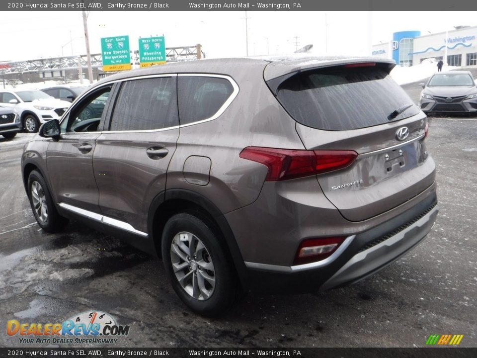 2020 Hyundai Santa Fe SEL AWD Earthy Bronze / Black Photo #7