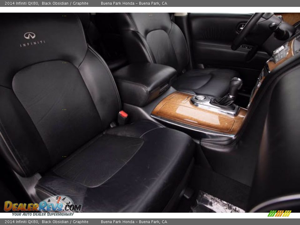 Rear Seat of 2014 Infiniti QX80  Photo #27