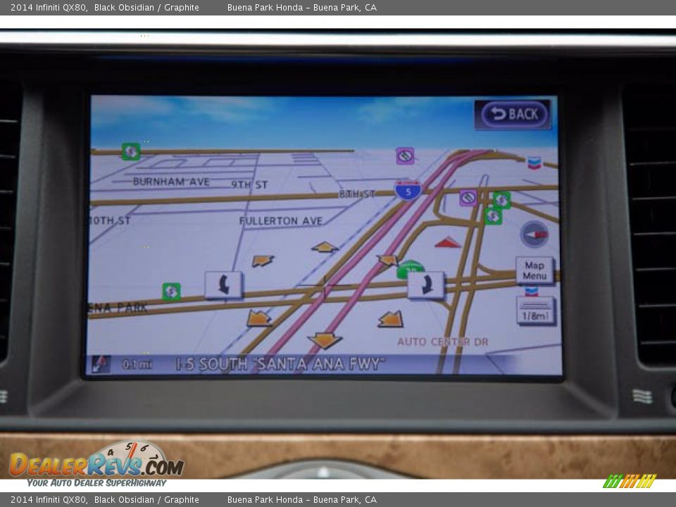 Navigation of 2014 Infiniti QX80  Photo #29