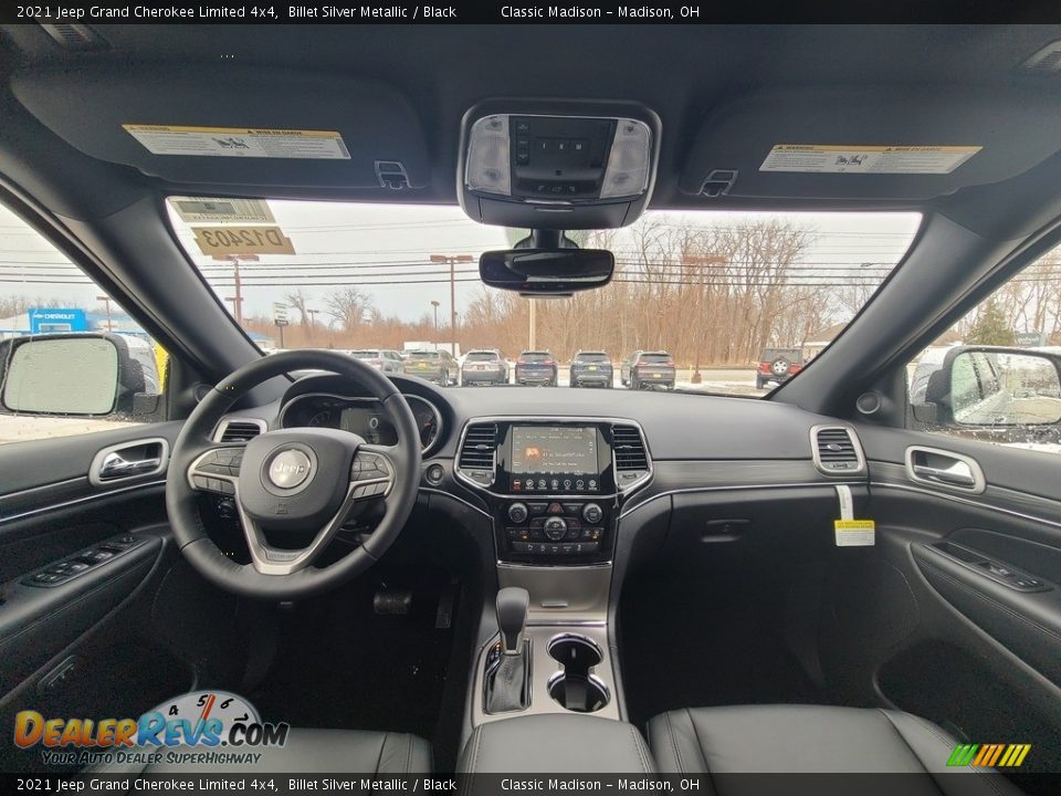 2021 Jeep Grand Cherokee Limited 4x4 Billet Silver Metallic / Black Photo #4