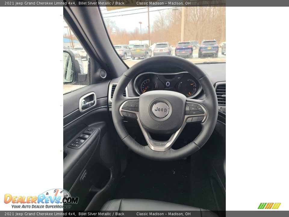 2021 Jeep Grand Cherokee Limited 4x4 Billet Silver Metallic / Black Photo #5