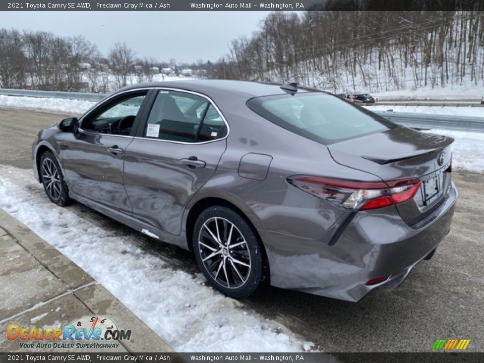 2021 Toyota Camry SE AWD Predawn Gray Mica / Ash Photo #2