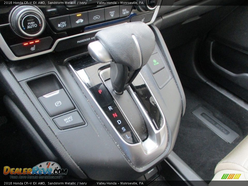 2018 Honda CR-V EX AWD Sandstorm Metallic / Ivory Photo #16
