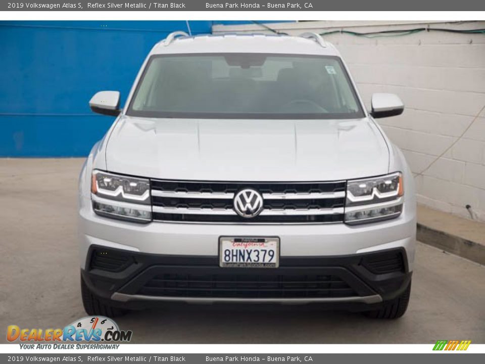 2019 Volkswagen Atlas S Reflex Silver Metallic / Titan Black Photo #7