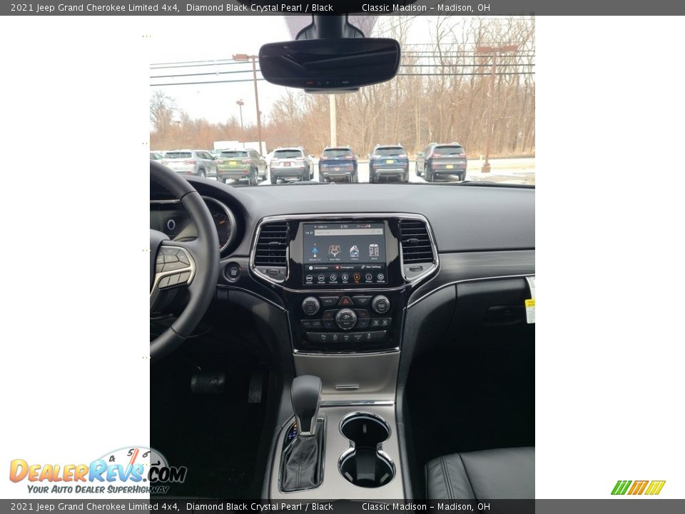 2021 Jeep Grand Cherokee Limited 4x4 Diamond Black Crystal Pearl / Black Photo #6