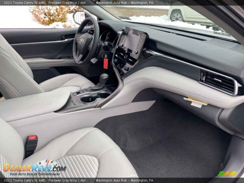 2021 Toyota Camry SE AWD Predawn Gray Mica / Ash Photo #10