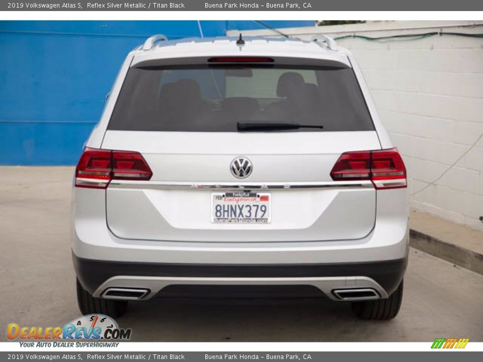 2019 Volkswagen Atlas S Reflex Silver Metallic / Titan Black Photo #11