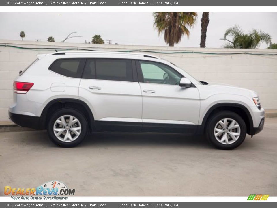 2019 Volkswagen Atlas S Reflex Silver Metallic / Titan Black Photo #14