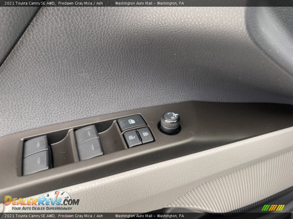 2021 Toyota Camry SE AWD Predawn Gray Mica / Ash Photo #18