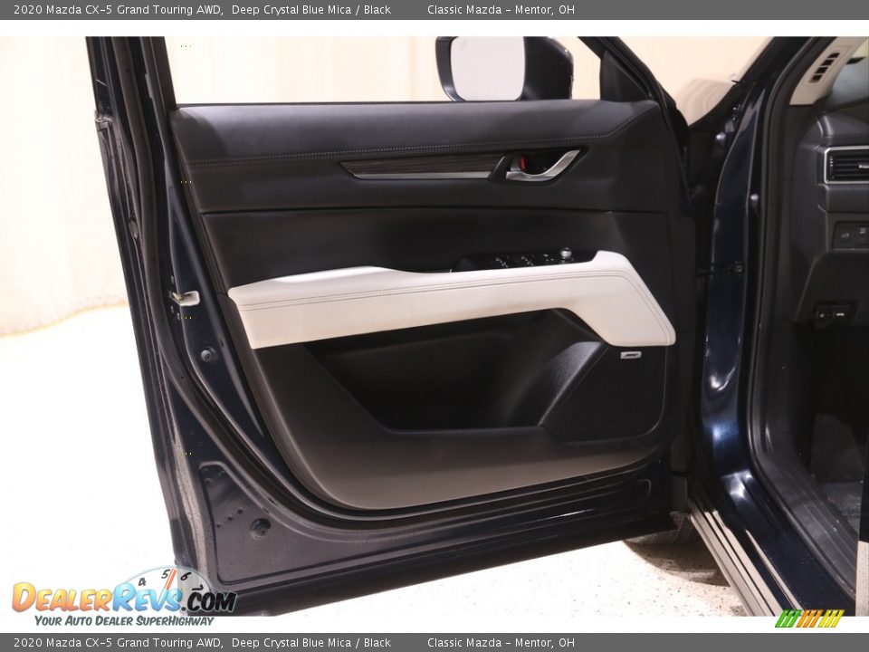 2020 Mazda CX-5 Grand Touring AWD Deep Crystal Blue Mica / Black Photo #4