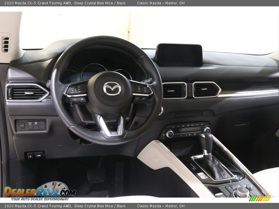 2020 Mazda CX-5 Grand Touring AWD Deep Crystal Blue Mica / Black Photo #6