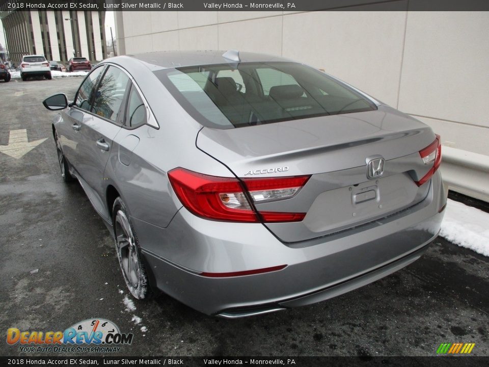 2018 Honda Accord EX Sedan Lunar Silver Metallic / Black Photo #3