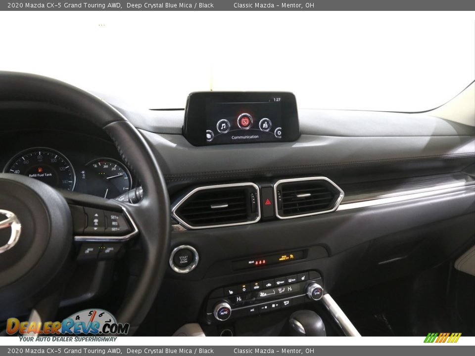 2020 Mazda CX-5 Grand Touring AWD Deep Crystal Blue Mica / Black Photo #9