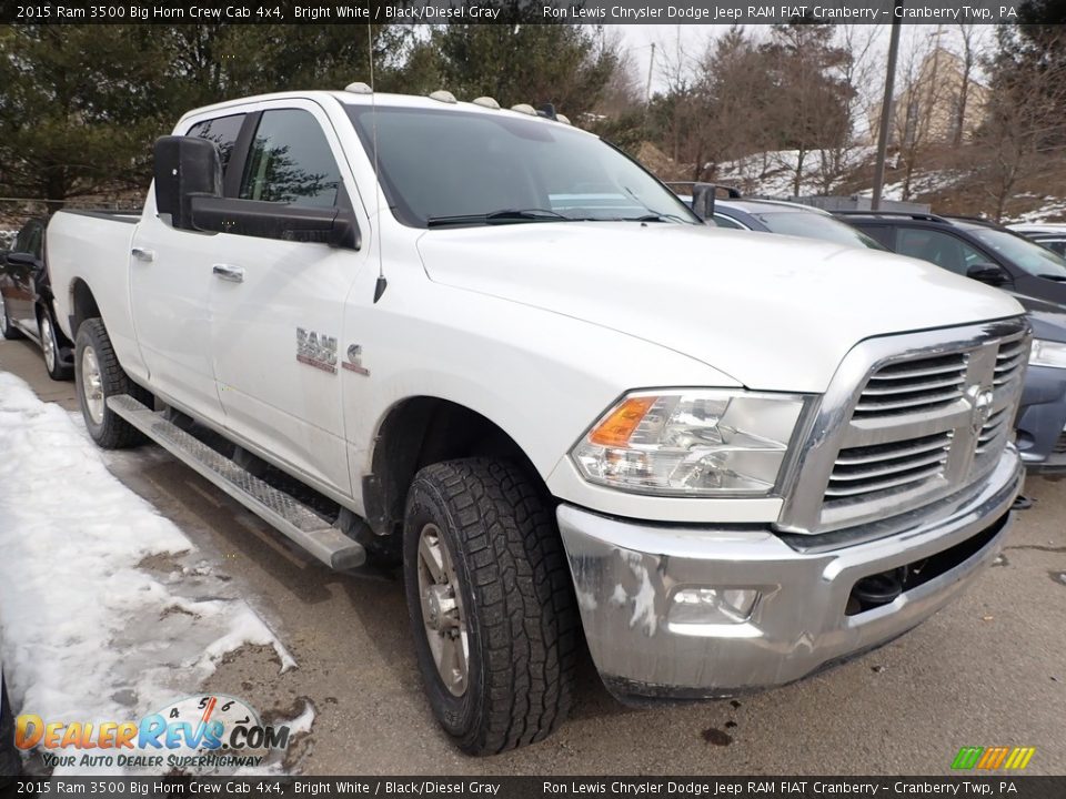 Front 3/4 View of 2015 Ram 3500 Big Horn Crew Cab 4x4 Photo #2
