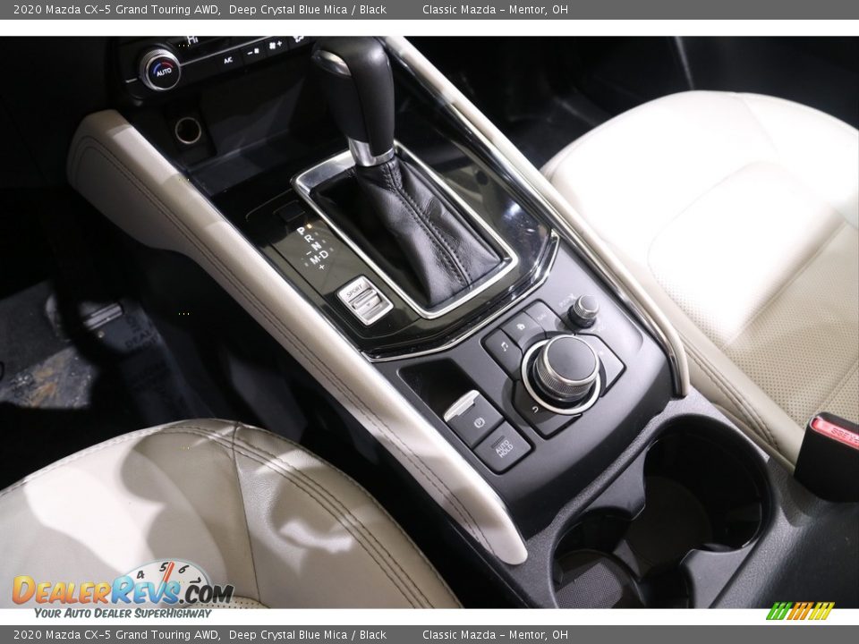 2020 Mazda CX-5 Grand Touring AWD Deep Crystal Blue Mica / Black Photo #14
