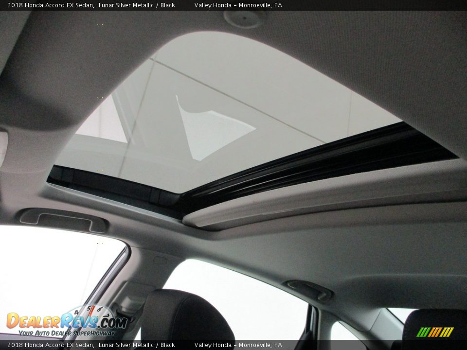 2018 Honda Accord EX Sedan Lunar Silver Metallic / Black Photo #10