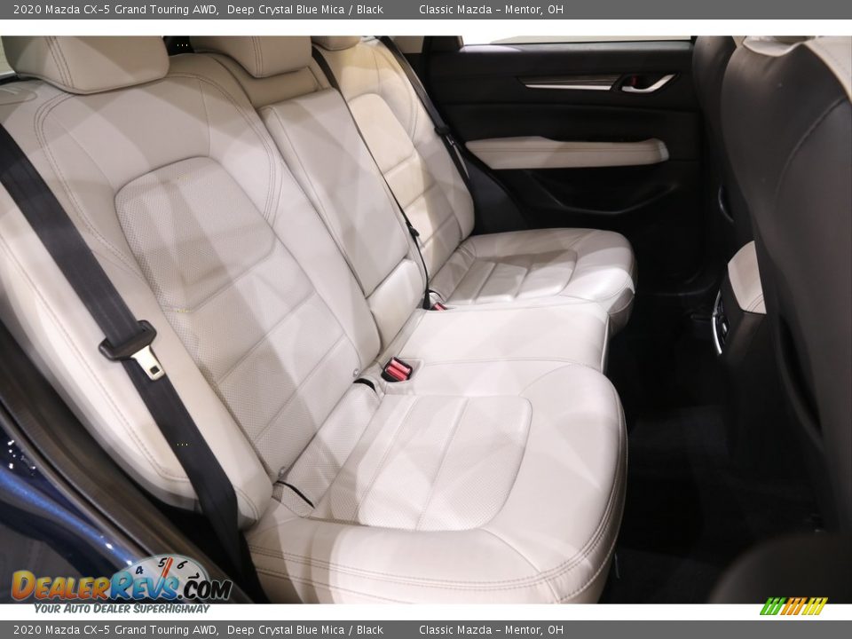2020 Mazda CX-5 Grand Touring AWD Deep Crystal Blue Mica / Black Photo #16