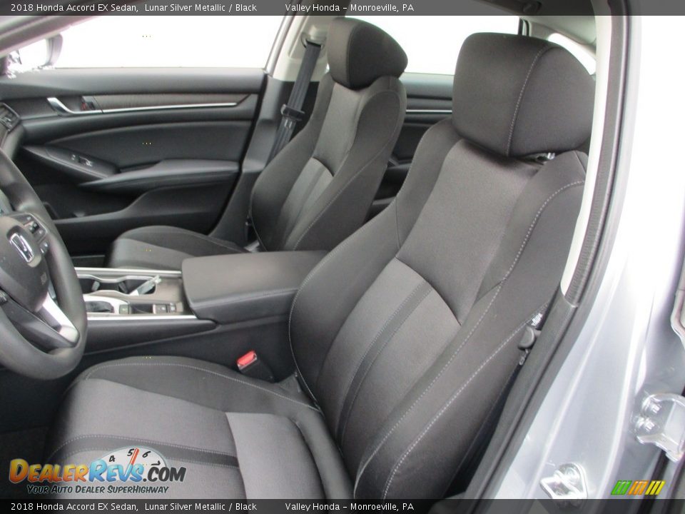 2018 Honda Accord EX Sedan Lunar Silver Metallic / Black Photo #11