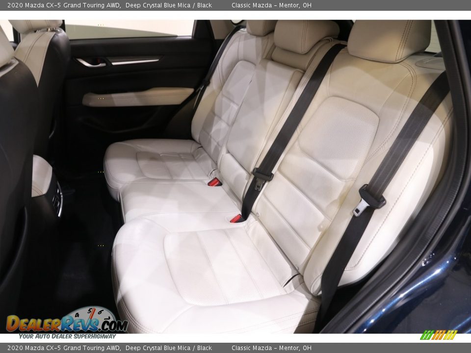 2020 Mazda CX-5 Grand Touring AWD Deep Crystal Blue Mica / Black Photo #17