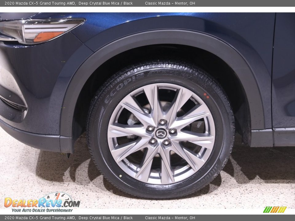 2020 Mazda CX-5 Grand Touring AWD Deep Crystal Blue Mica / Black Photo #20