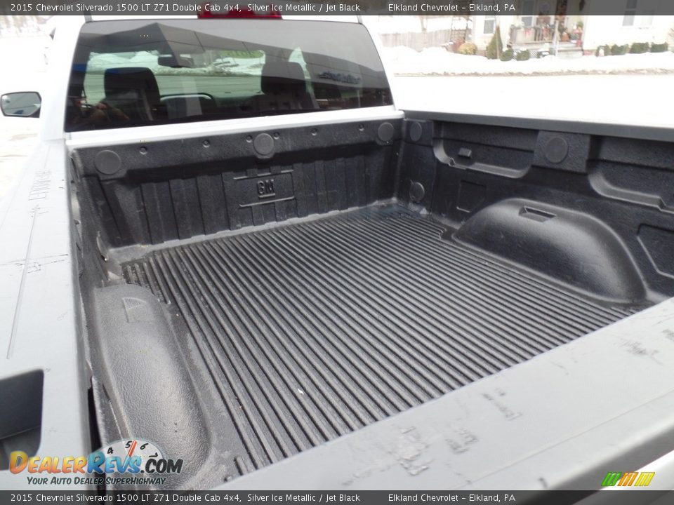 2015 Chevrolet Silverado 1500 LT Z71 Double Cab 4x4 Silver Ice Metallic / Jet Black Photo #11