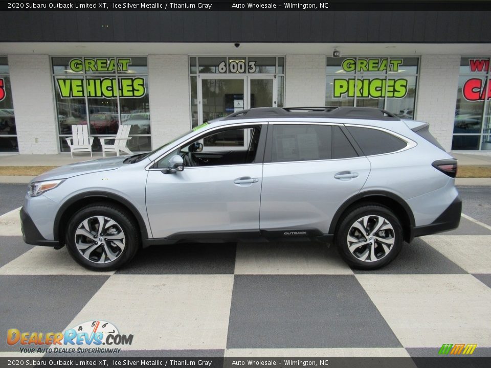 2020 Subaru Outback Limited XT Ice Silver Metallic / Titanium Gray Photo #1