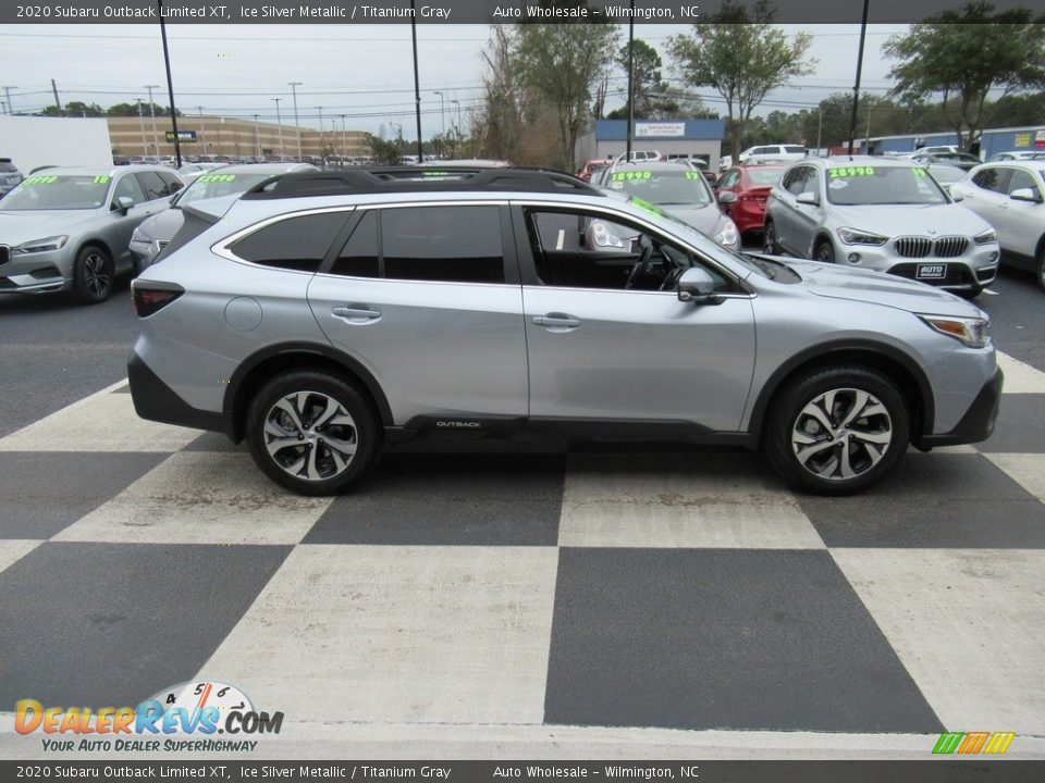 2020 Subaru Outback Limited XT Ice Silver Metallic / Titanium Gray Photo #3
