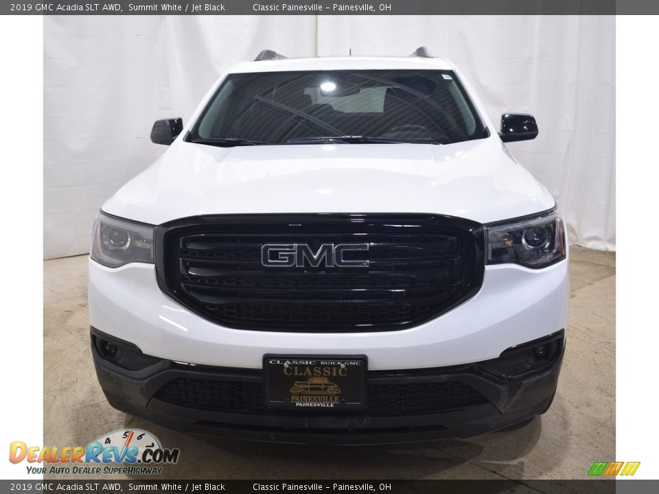 2019 GMC Acadia SLT AWD Summit White / Jet Black Photo #4