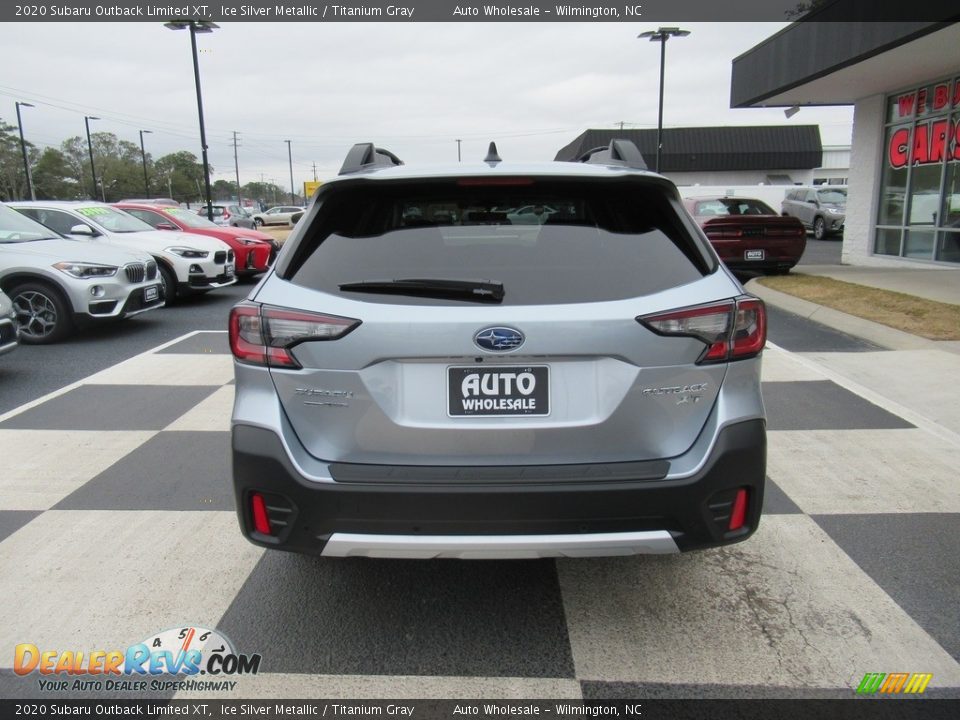 2020 Subaru Outback Limited XT Ice Silver Metallic / Titanium Gray Photo #4