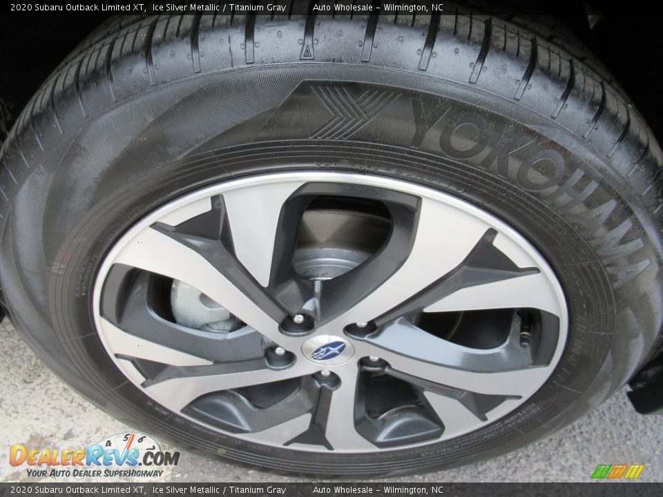 2020 Subaru Outback Limited XT Ice Silver Metallic / Titanium Gray Photo #7