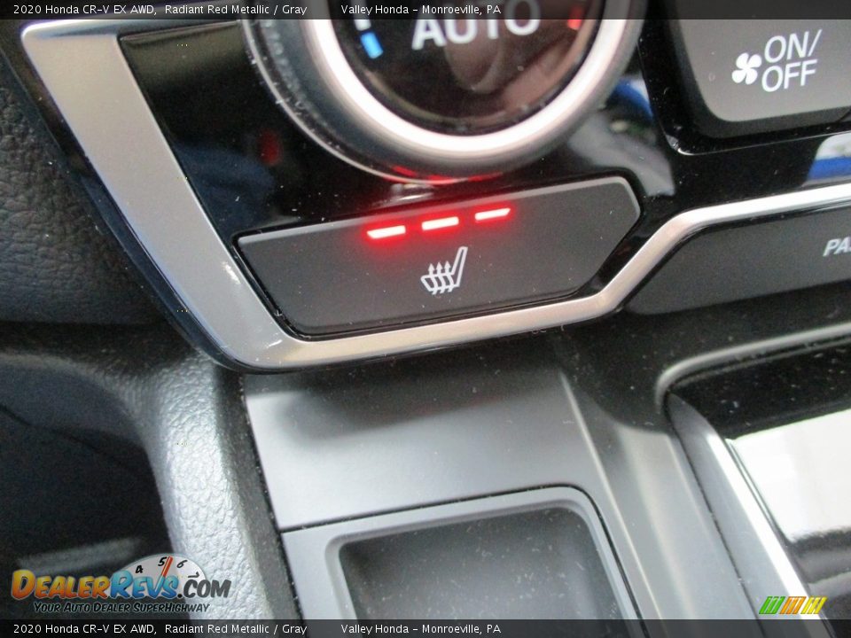 2020 Honda CR-V EX AWD Radiant Red Metallic / Gray Photo #18