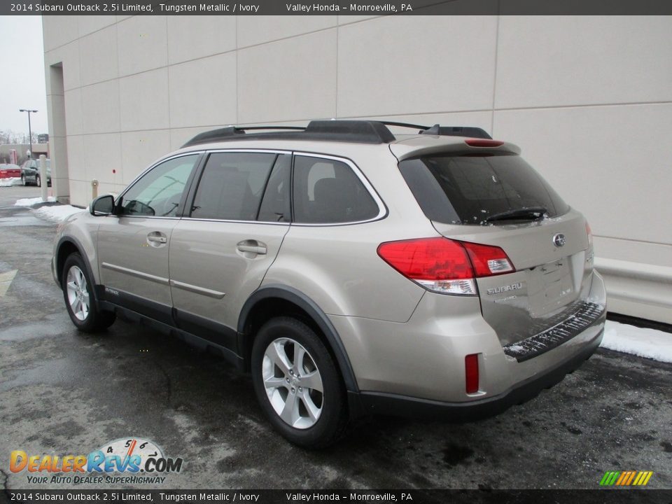 2014 Subaru Outback 2.5i Limited Tungsten Metallic / Ivory Photo #3