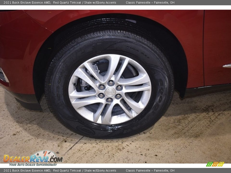 2021 Buick Enclave Essence AWD Red Quartz Tintcoat / Shale w/Ebony Accents Photo #5