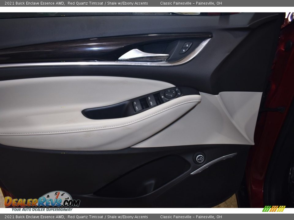 2021 Buick Enclave Essence AWD Red Quartz Tintcoat / Shale w/Ebony Accents Photo #9