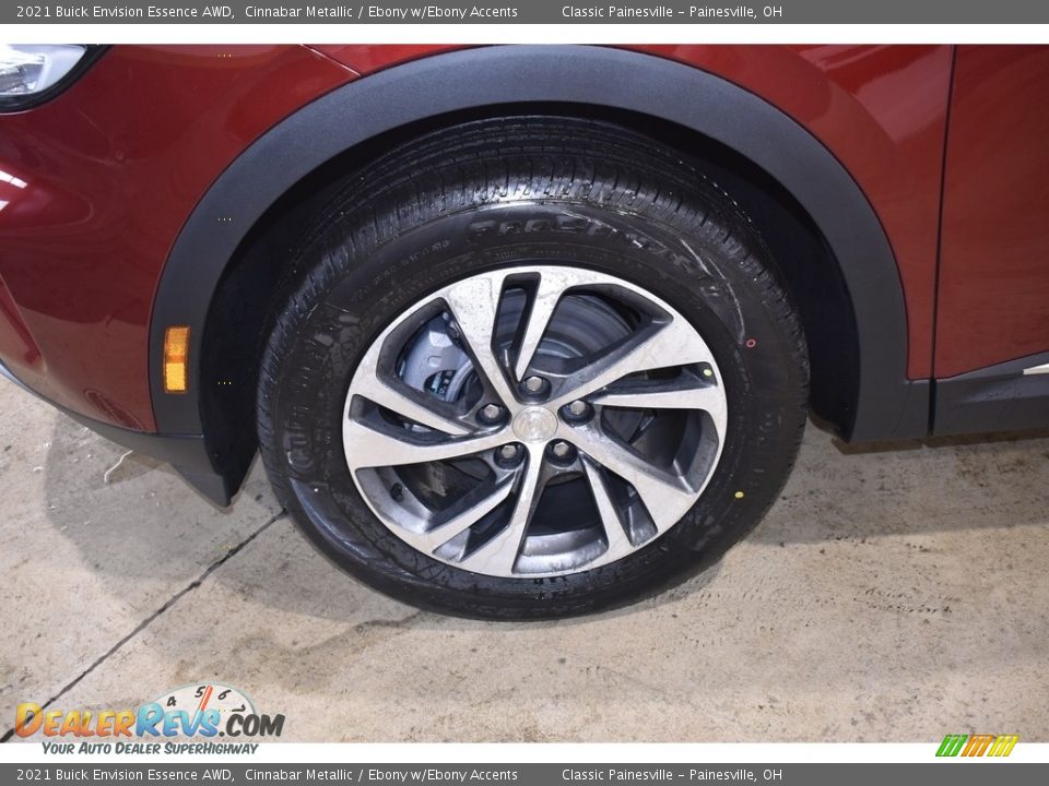 2021 Buick Envision Essence AWD Cinnabar Metallic / Ebony w/Ebony Accents Photo #5
