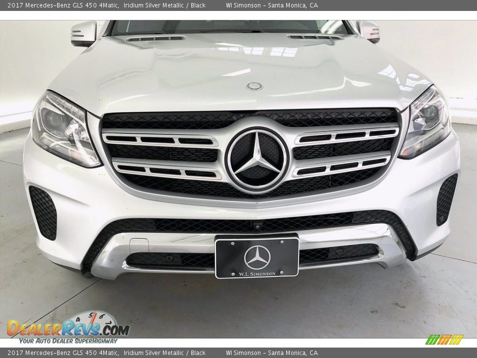 2017 Mercedes-Benz GLS 450 4Matic Iridium Silver Metallic / Black Photo #30