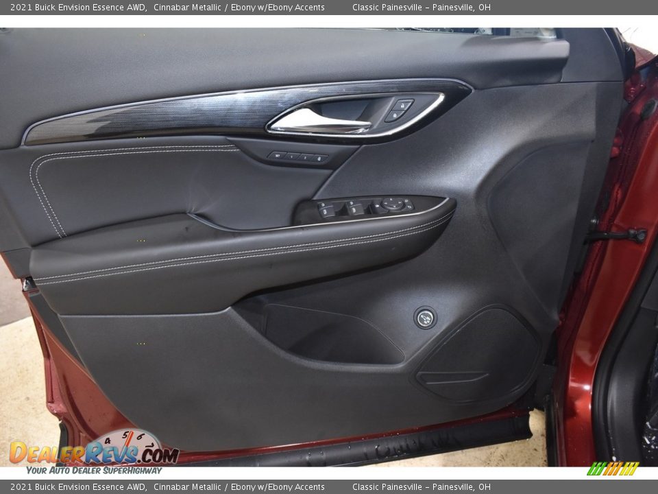 2021 Buick Envision Essence AWD Cinnabar Metallic / Ebony w/Ebony Accents Photo #8